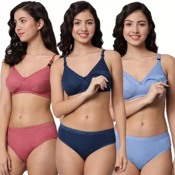 POGO FEEDING SET COLOURS BRA PACK OF 3 SET