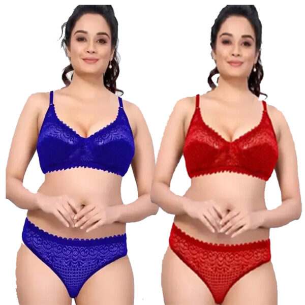 FIOMA SET LYCRA LACE SET PACK OF 2 PIECES.
